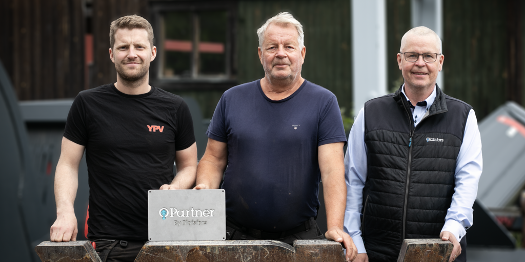 From customer to partner – a warm welcome to YPV as a Partner by Olofsfors